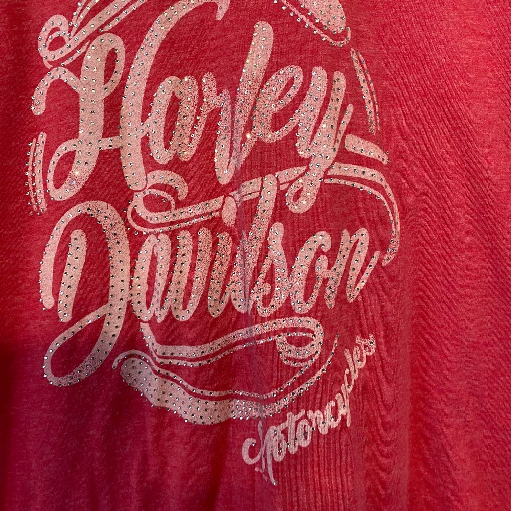 Red Harley Davidson 2x short sleeve shirt